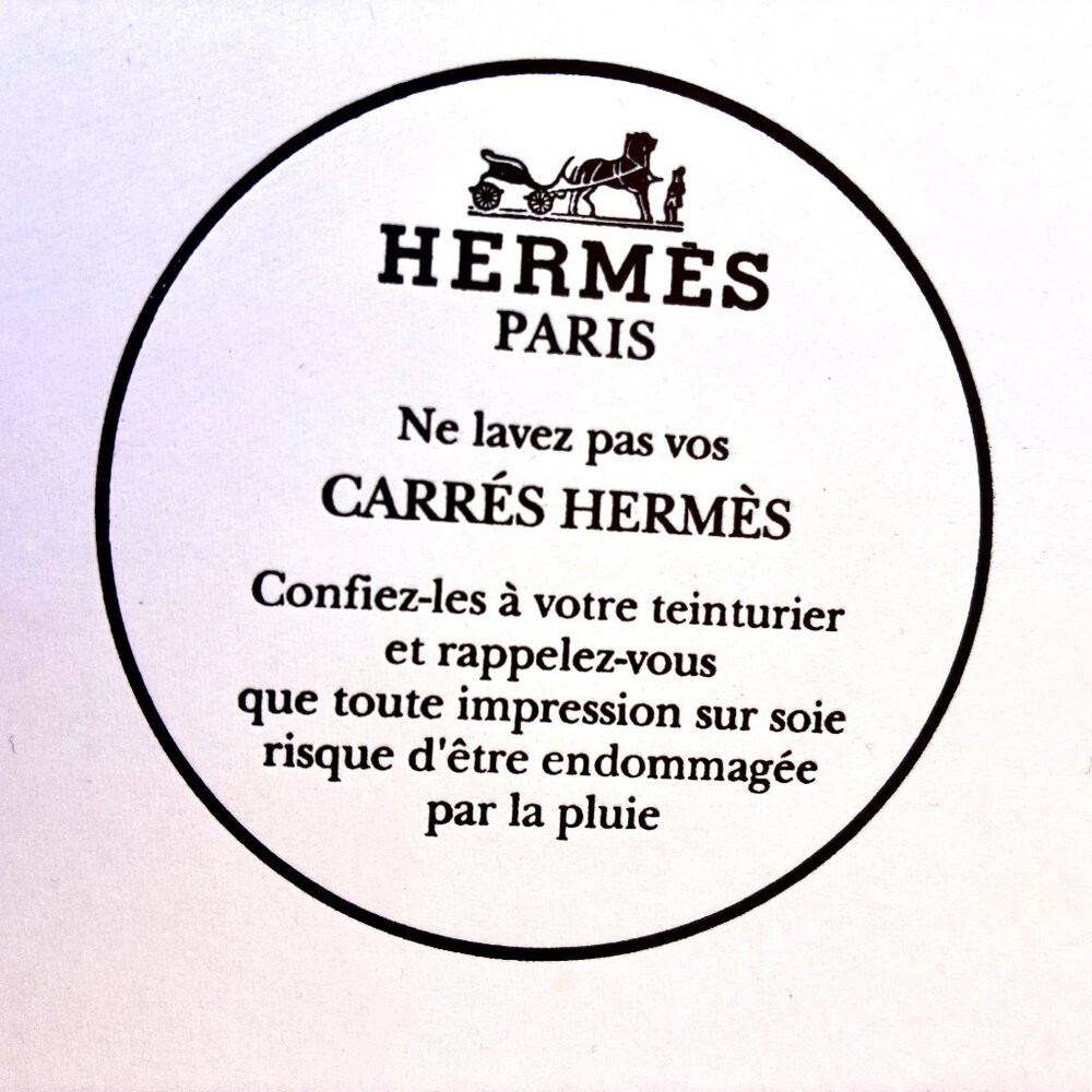 Hermes Paris 70's Scarf Yellow Silk Horses Couvertures Et Tenues De Jour New Box - Picture 16 of 16